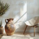 ancient pottery vessel with retro design (1)